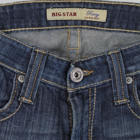 Big Star Remy Bootcut Low Rise Jeans - Picture 4 of 6